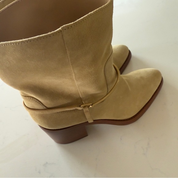 Veronica Beard Camden Suede Bootie Size: 6 - Picture 4 of 7